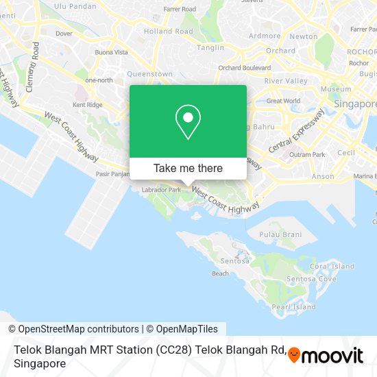 Telok Blangah Mrt Map How To Get To Telok Blangah Mrt Station (Cc28) Telok Blangah Rd In Singapore  By Metro Or Bus?