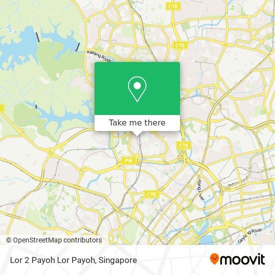 Lor 2 Payoh Lor Payoh map