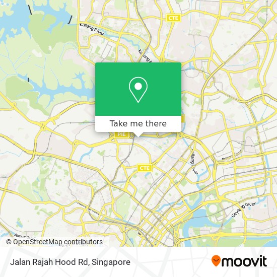 Jalan Rajah Hood Rd地图