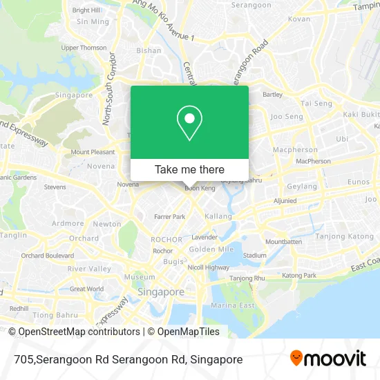 705,Serangoon Rd Serangoon Rd map