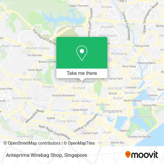 Anteprima Wirebag Shop map