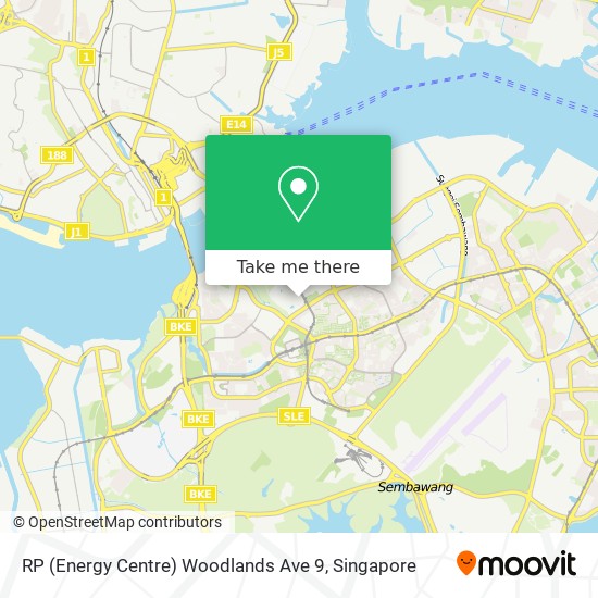 RP (Energy Centre) Woodlands Ave 9 map