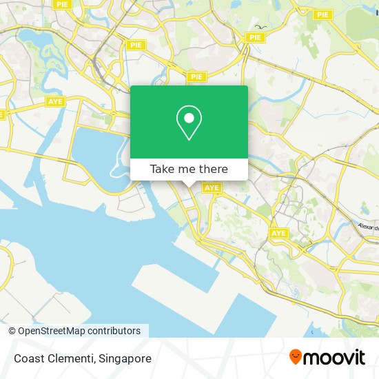 Coast Clementi map