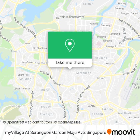 myVillage At Serangoon Garden Maju Ave map