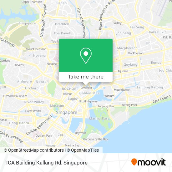 ICA Building Kallang Rd地图