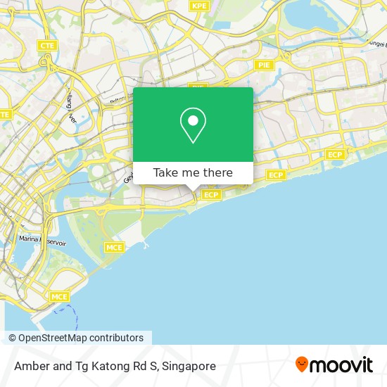 Amber and Tg Katong Rd S地图