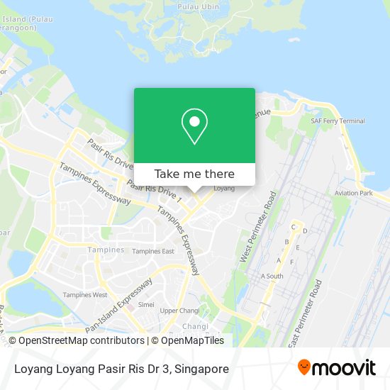 Loyang Loyang Pasir Ris Dr 3 map