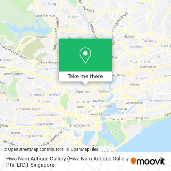 Hwa Nam Antique Gallery (Hwa Nam Antique Gallery Pte. LTD.) map