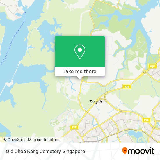 Old Choa Kang Cemetery map