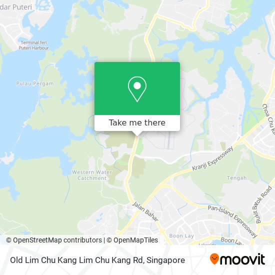 Old Lim Chu Kang Lim Chu Kang Rd map