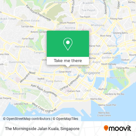 The Morningside Jalan Kuala地图