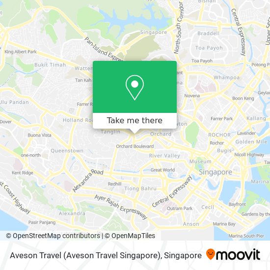 Aveson Travel (Aveson Travel Singapore)地图