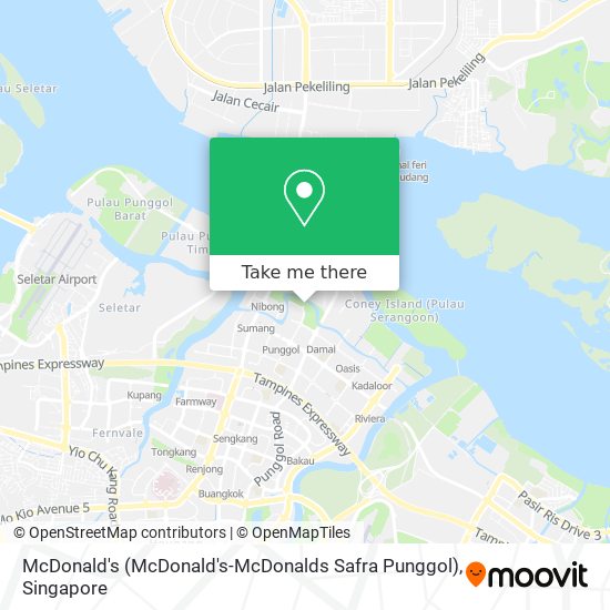 McDonald's (McDonald's-McDonalds Safra Punggol) map