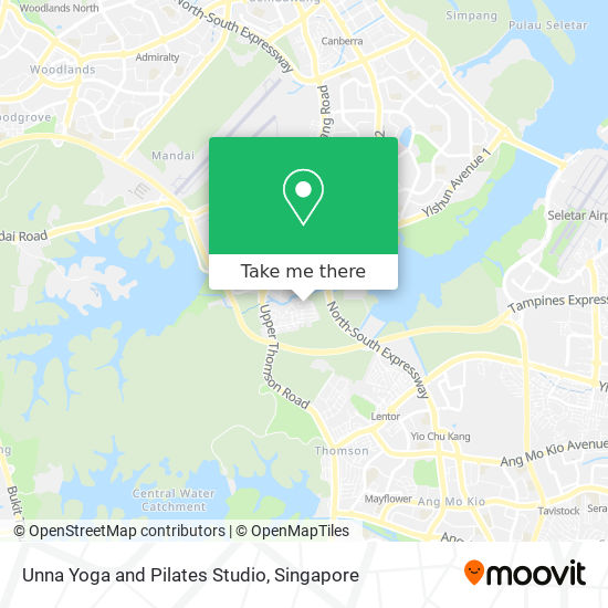 Unna Yoga and Pilates Studio map