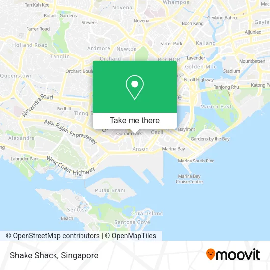 Shake Shack map
