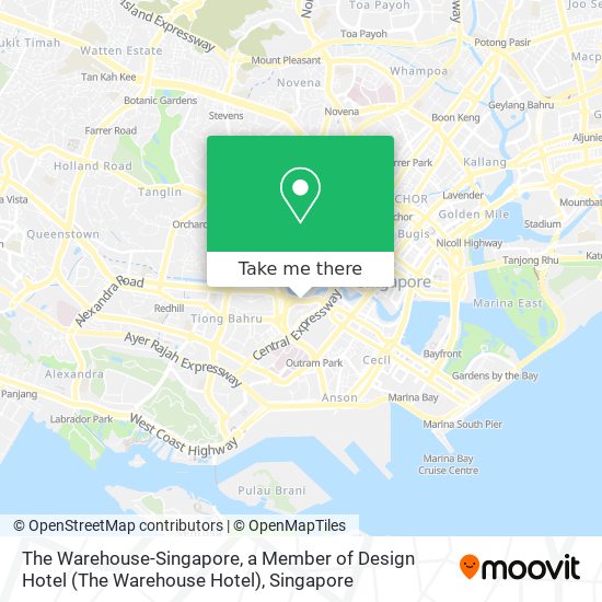 The Warehouse-Singapore, a Member of Design Hotel (The Warehouse Hotel)地图