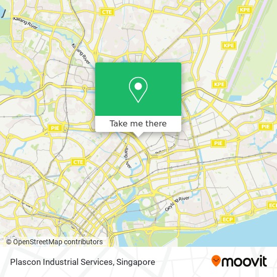 Plascon Industrial Services map