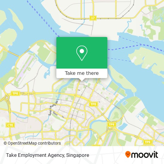 Take Employment Agency map
