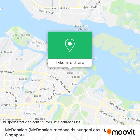 McDonald's (McDonald's-mcdonalds punggol oasis) map