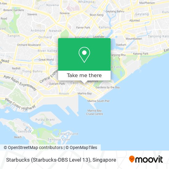 Starbucks (Starbucks-DBS Level 13) map