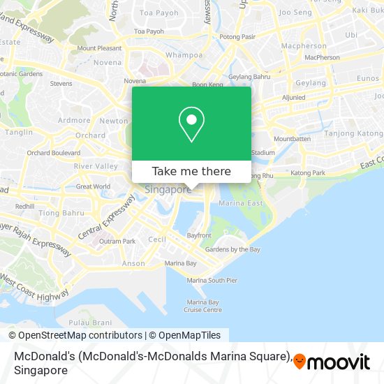 McDonald's (McDonald's-McDonalds Marina Square) map