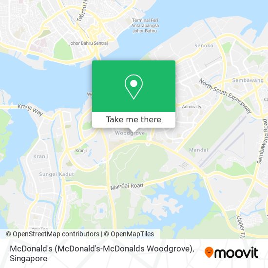 McDonald's (McDonald's-McDonalds Woodgrove) map