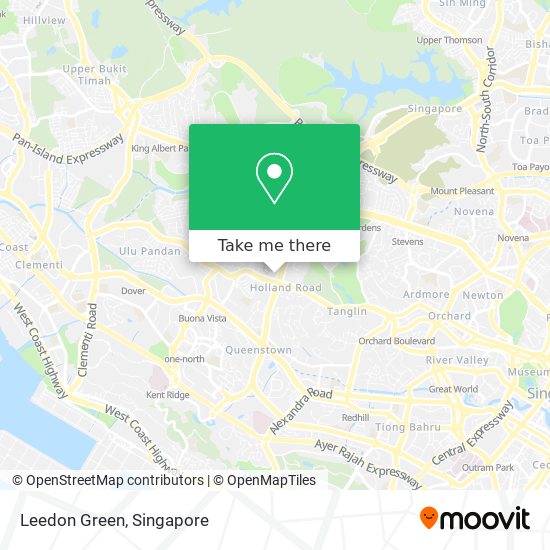 Leedon Green map