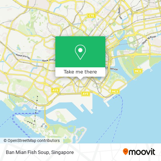 Ban Mian Fish Soup map