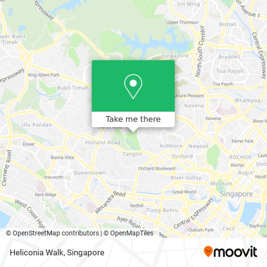 Heliconia Walk map