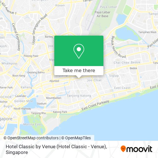 Hotel Classic by Venue map