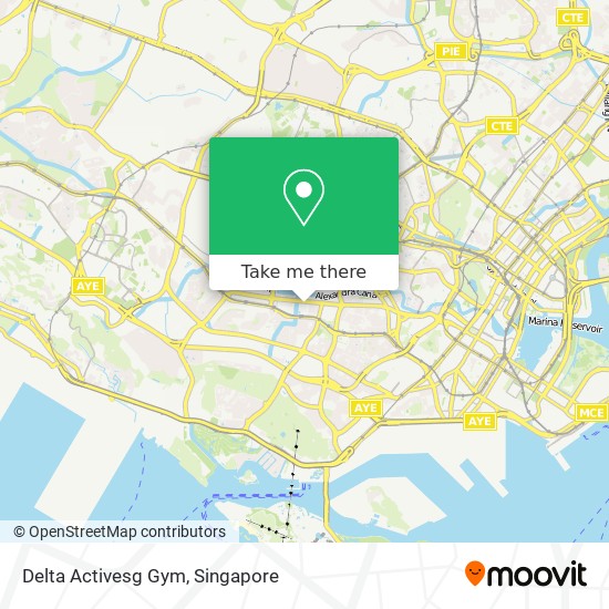 Delta Activesg Gym地图