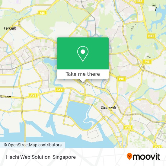 Hachi Web Solution map