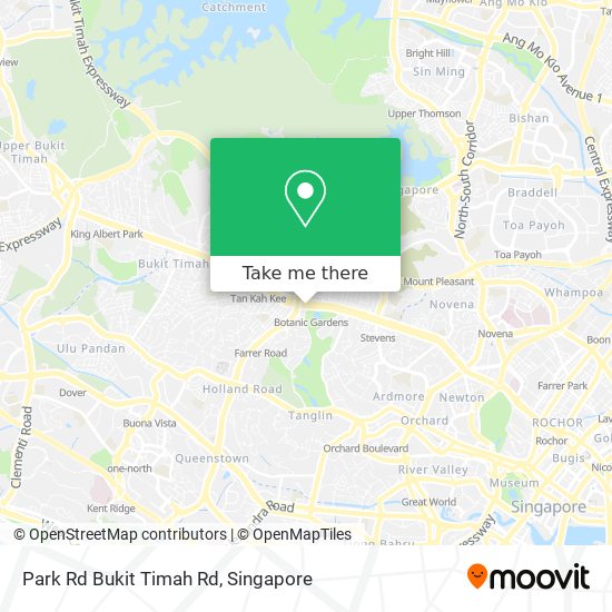 Park Rd Bukit Timah Rd map