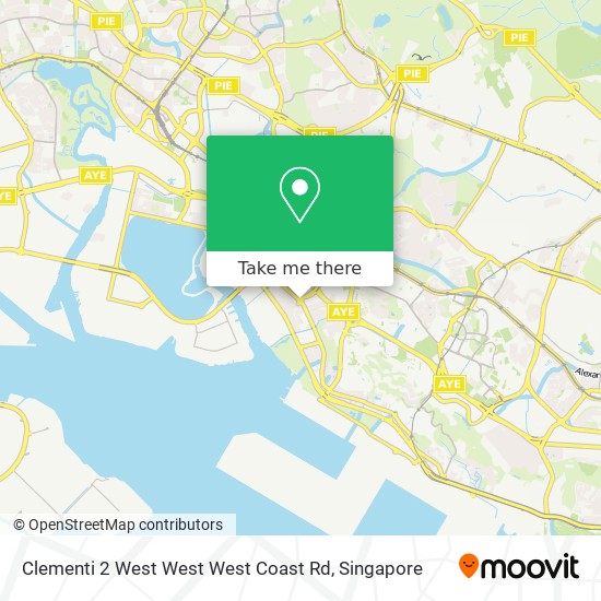 Clementi 2 West West West Coast Rd map