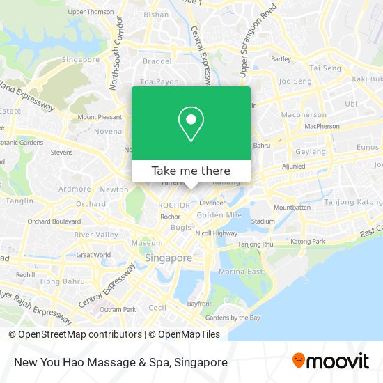 New You Hao Massage & Spa map