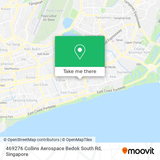 469276 Collins Aerospace Bedok South Rd map