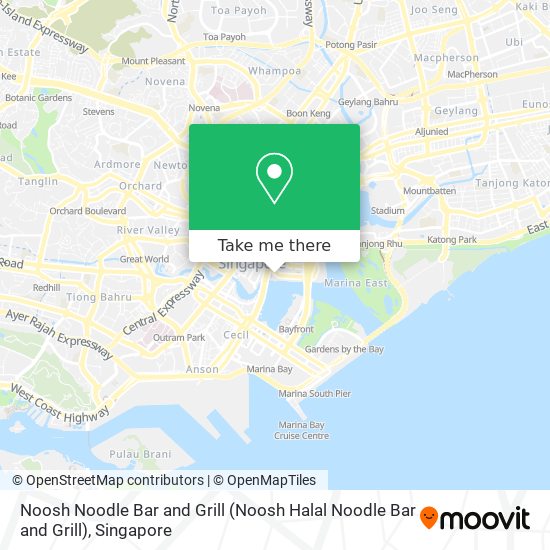 Noosh Noodle Bar and Grill地图