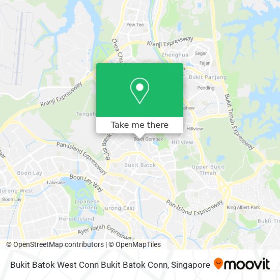 Bukit Batok West Conn Bukit Batok Conn地图