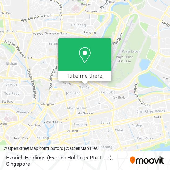Evorich Holdings (Evorich Holdings Pte. LTD.) map