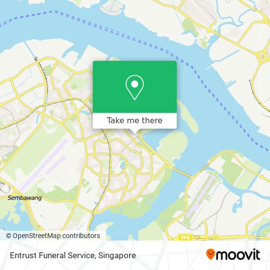 Entrust Funeral Service map