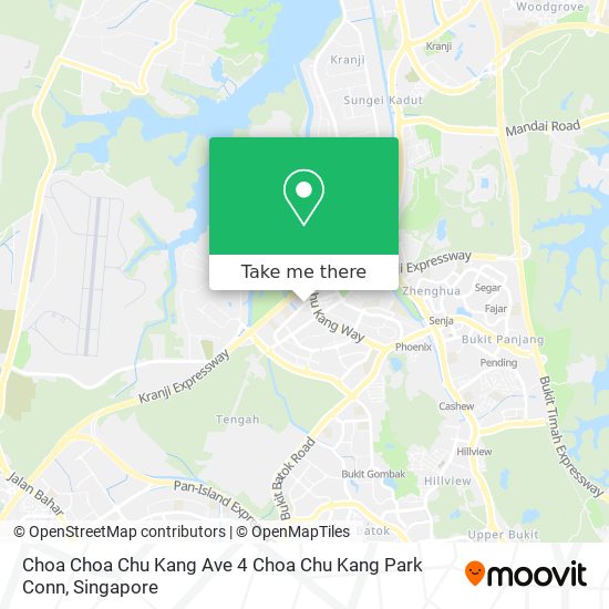 Choa Choa Chu Kang Ave 4 Choa Chu Kang Park Conn地图