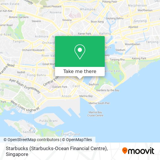 Starbucks (Starbucks-Ocean Financial Centre) map