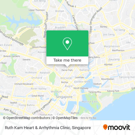 Ruth Kam Heart & Arrhythmia Clinic map