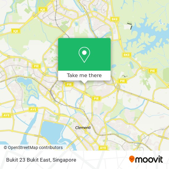 Bukit 23 Bukit East地图