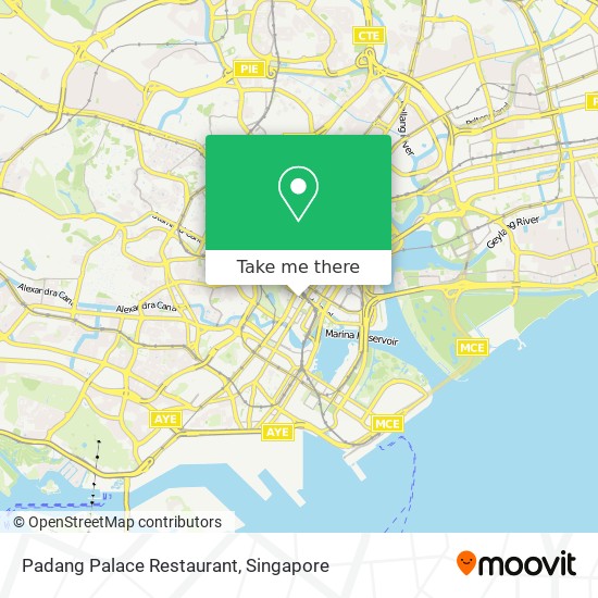 Padang Palace Restaurant map