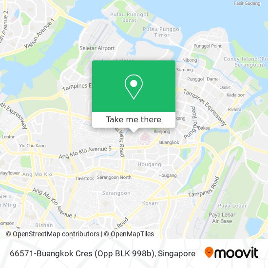 66571-Buangkok Cres (Opp BLK 998b)地图