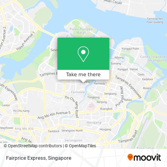 Fairprice Express map