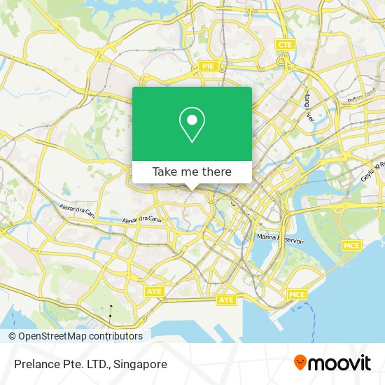 Prelance Pte. LTD. map