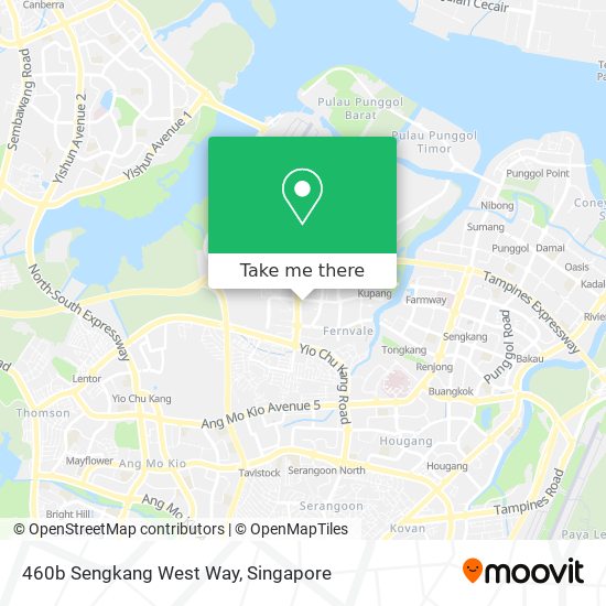 460b Sengkang West Way map