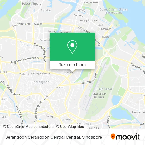 Serangoon Serangoon Central Central map